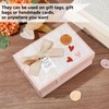 PRESSINART Wooden Heart Stamp for Crafting 1.5cm Mini Rubber Stamps