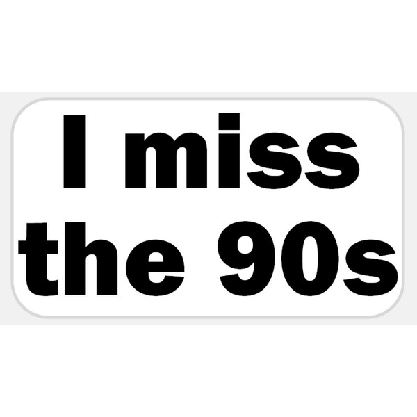 I Miss The 90s 500 Pcs Stickers Pack 2.25 x