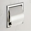LUANT Recessed Paper Holder for Bathroom Storage, Toilet roll Holder,