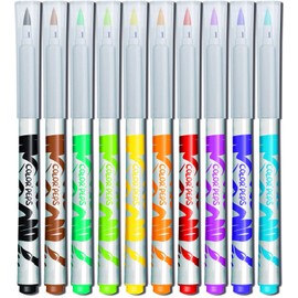 Maped 33 Piece Colouring Set (Includes Brush Felt Tips, Fineliner Pens, Coloured Pencils and Metal Sharpener)