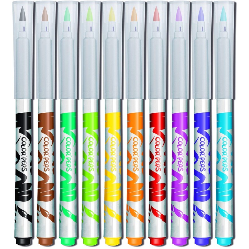 Maped 33 Piece Colouring Set (Includes Brush Felt Tips, Fineliner