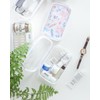 Zippered Pouch Hard, Clear Zippered Hard Pouch, Stackable Storage Bins,
