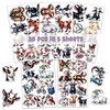 WESILY Pack 50 PCS Cute Goat Stickers Cartoon Animal Waterproof