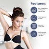 Gadget Planet Cotton Under Bra Liners (WHITE)- Cool Support, Comfort,