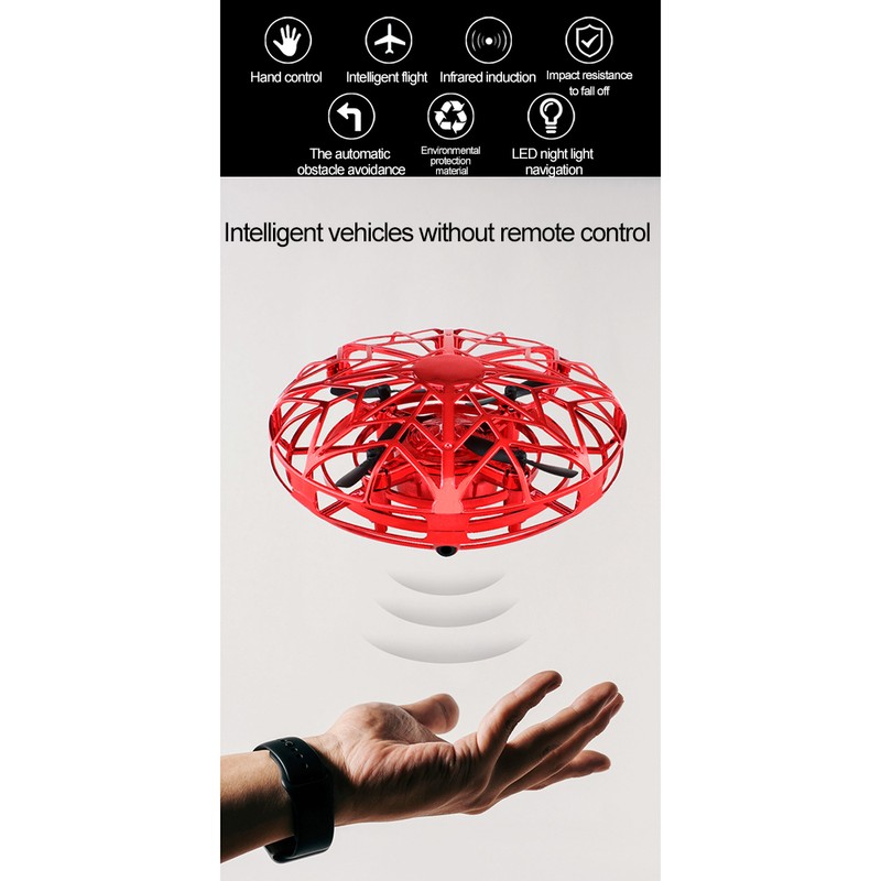 gestures induction UFO UFO four-axis induction aircraft new strange children's