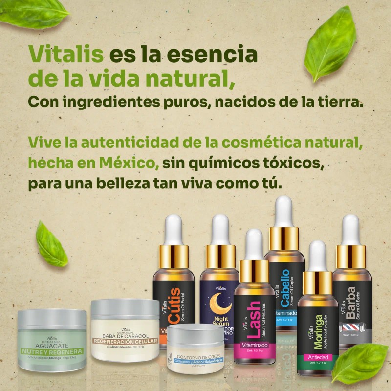 Vitalis Night Serum Nocturno Reparador Antiedad, Antiarrugas