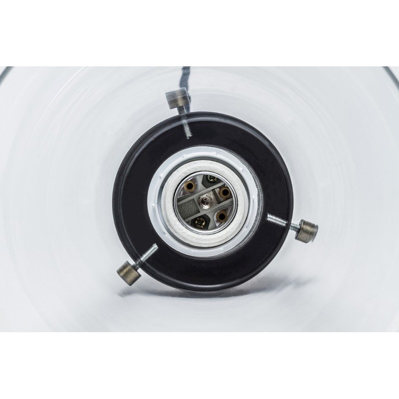 Jackson 1-Light Pendant, Antique Brass, Bronze Accent, Glass Shade,64750