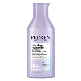 REDKEN - Acondicionador Blondage High Bright | Para iluminar el cabello rubio | Elimina la acumulación de agentes externos para obtener un rubio más brillante e iluminado| Con Vitamina C | 3000ml