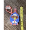 Claire’s Peach Scented Seal Shark Icecream Bag Backpack Clip