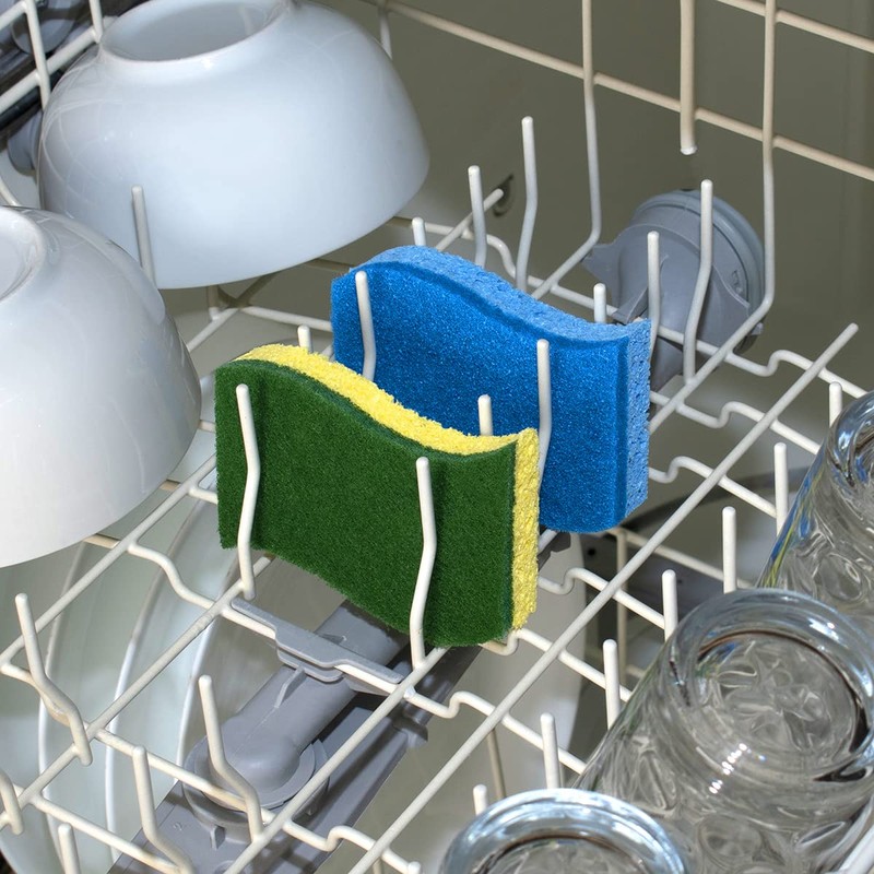 Pine-Sol Heavy Duty Scrub Sponges for Cleaning | Dual-Sided Dishwashing