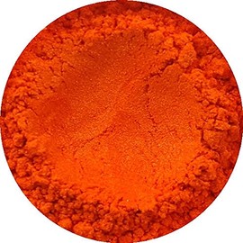 Clementine Orange Cosmetic Mica Powder 3g-50g for Soap, Eyeshadow, Bathbombs (20g)