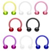 beyoutifulthings Horseshoe Piercing Acrylic Universal Piercing Nipple Nose Septum Ear
