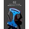 zmart Bicycle Spoke Tension Meter Blue Color Mountain Bike Rim