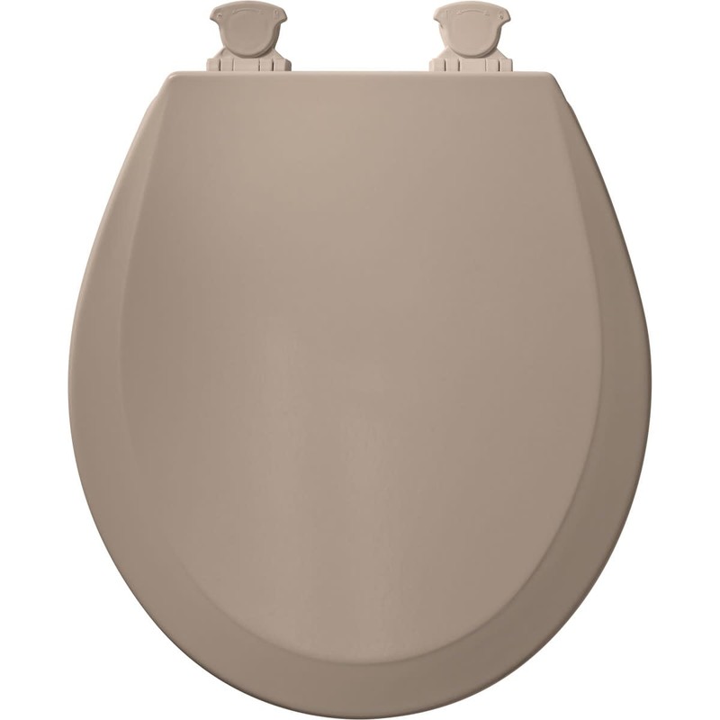 Bemis 500EC-062 is a Round Molded Wood Toilet Seat Closed