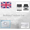 CARAVAN/MOTOR HOME ISLAND BED WATERPROOF QUILTED FITTED MATTRESS PROTECTOR (Hand