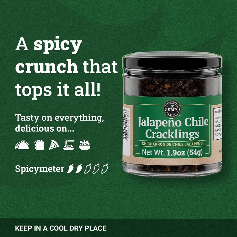 SMP Jalapeño Chile Cracklings – Crispy & Mildly Spicy Fried