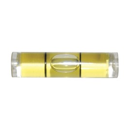 Johnson Level Vial, Acrylic, 1.246 in L, PK25