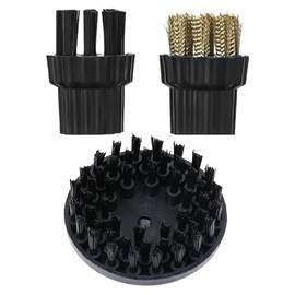 G6is98kb Steam Cleaner Replacement Brush Set, Steel and Plastic Brushes