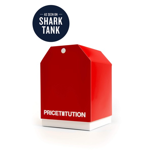Pricetitution Card Game (from Shark Tank!) - Game Nights, Dinner Parties, Funny Conversations...Play in-Person or Over Video Online! | 3+ Players | Adults 16+ | How Much Money Would it take You to_?!