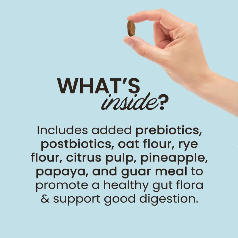 The Pets Table Probiotic Soft Chews Duck Flavored Gut Health