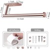 YUNTUOO Paper Towel Holders for Kitchen Adhesive Paper Towel Holder