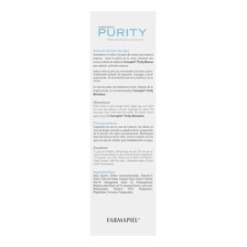 Dermolimpiador Antiacné Facial y Corporal Purity 160ml Día/Noche en espuma Tipo de piel Grasa con Aceite de árbol de té