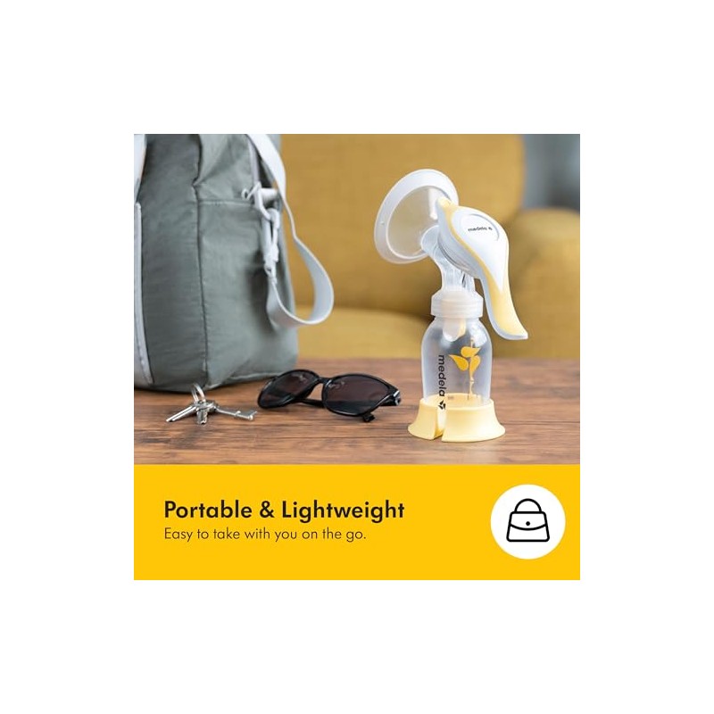Medela | Extractor de Leche Manual Harmony Flex | Sacaleches