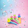 Mozff 4Pcs Ball Blowing Floating Blow Pipe Balls, Floating Ball