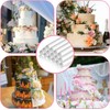 Fogcosy 12 Pcs Cake Dowel Rods, 9.5in Plastic Reusable Cake
