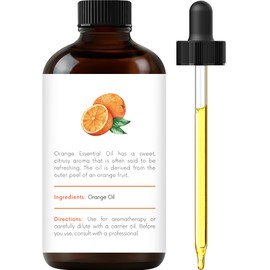 Handcraft Blends Orange Essential Oil – 1 Fl Oz – 100% Pure and Natural – Premium Grade Essential Oil for Diffuser and Aromatherapy, Skin, Massage, Candle and Soap Making Fragrance