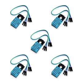 5pcs DHT11 Temperature Humidity Sensor Module Digital Single Bus 3.3V-5V Humidity Measure Range 20%-95% Temperature Measure Range 0-50℃ with Raspberry Pi