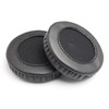 Yizhet 1 pair Round Ear Pads 85mm Universal Replacement Earpads