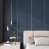 YENHOME - Papel pintado de zacate azul oscuro para despegar
