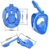 Snorkel Mask Full Face180 Degree Panoramic View Snorkeling Gear with