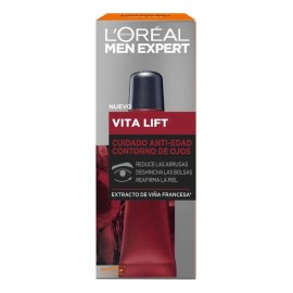 Crema Contorno De Ojos L Oreal Men Expert Vita Lift Antiedad