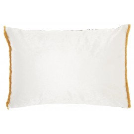 Homeroots Multicolor Jungle Art Lumbar Pillow