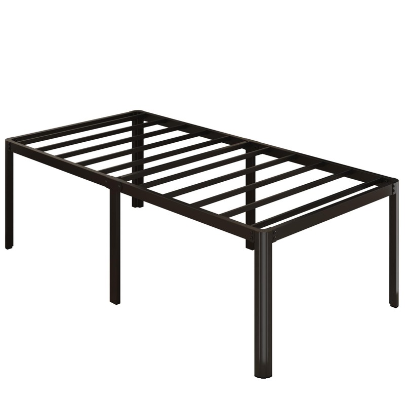 Yicensen 24 Inch High Twin XL Bed Frames with Rounded