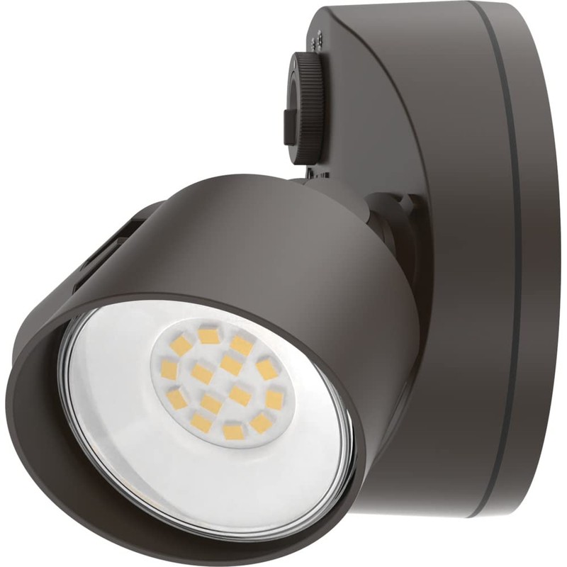 Lithonia Lighting HomeGuard 2-Light LED Outdoor Flood Lights, Dusk to