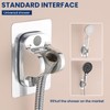 Hand held Shower Head Holder-Relocatable Handheld Showerhead Holder, Suitable for