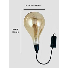 Pacific Accents Flipo Oversized Classic Battery Operated Vintage LED Light (Classic)