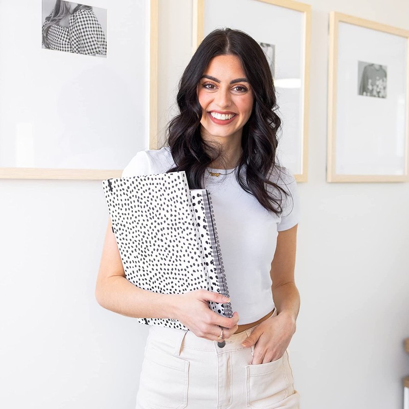 Steel Mill & Co Cute Clipboard Folio with Refillable Lined