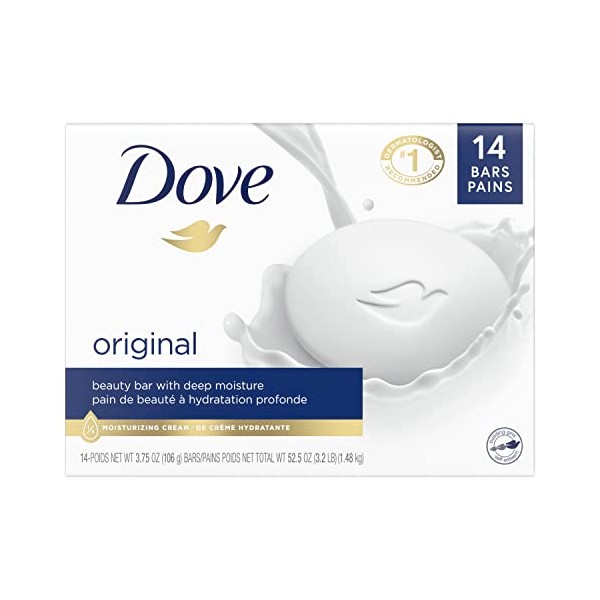 Dove Dove Beauty Bar Gentle Skin Cleanser Moisturizing for Gentle