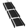 30 Pack Skirt Hangers，Pants Hangers with Clips，360 ° Swivel Hooks