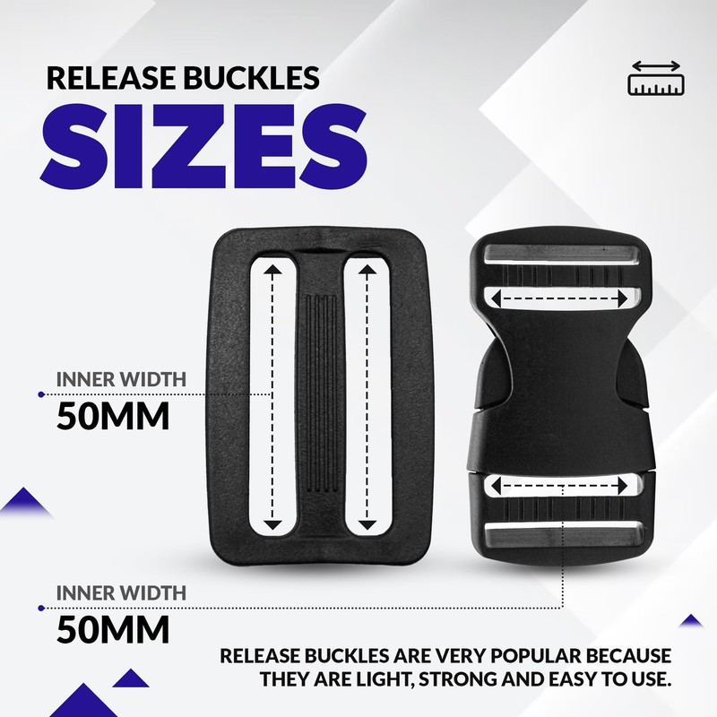 DOJA Barcelona Plastic buckles, push buckles + ladder buckles, inner