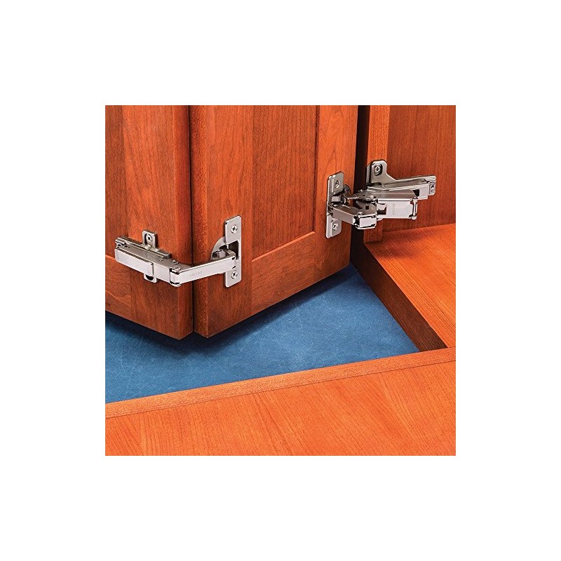 Salice 1/2'' Overlay, Face Frame Hinge Kit for Pie-Corner Cabinets