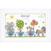 Vervaco Counted Cross Stitch Kit Cute Animal Parade 16.4" x