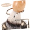 NOLITOY Men's Shaving Brush Set Stainless Steel Shaving Bowl and
