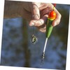 CORHAD 10pcs High-Realism Bionic Fishing Hooks for Bass and Trout