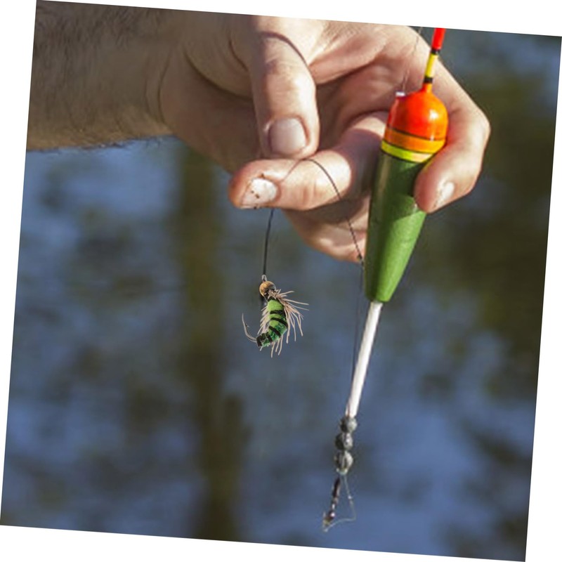 CORHAD 10pcs High-Realism Bionic Fishing Hooks for Bass and Trout