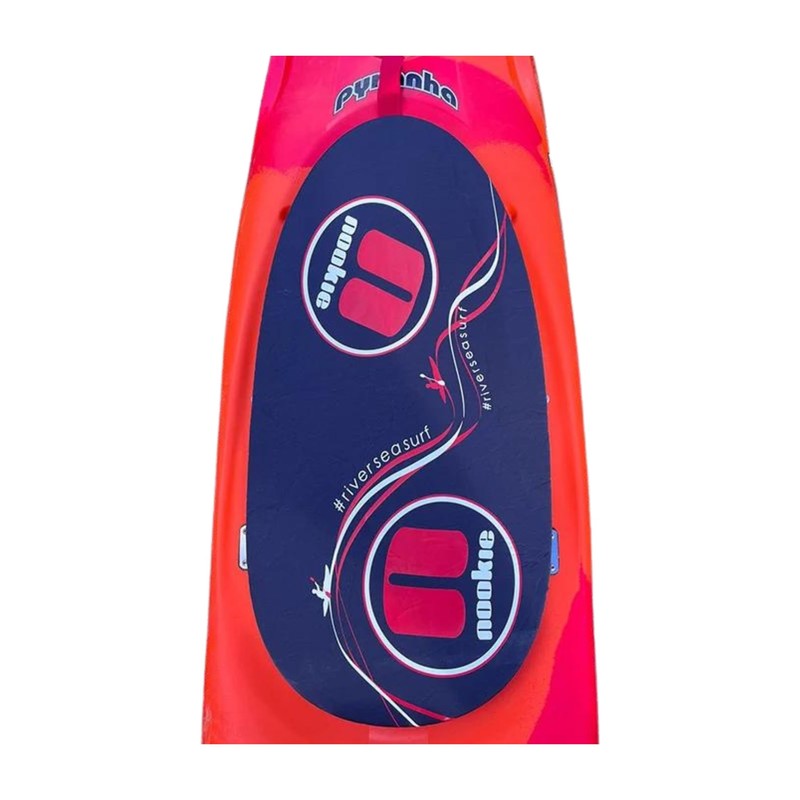 Nookie Kayak Neoprene Cockpit Cover Grey/Red [BIGDECK]